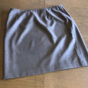 STANLEY BLACKER Zip Up Tan Dress Skirt Size 18